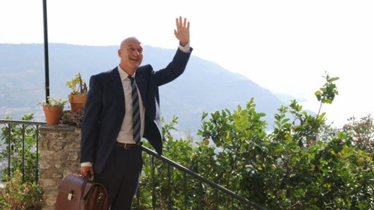 Bisio durante Benvenuti al Sud