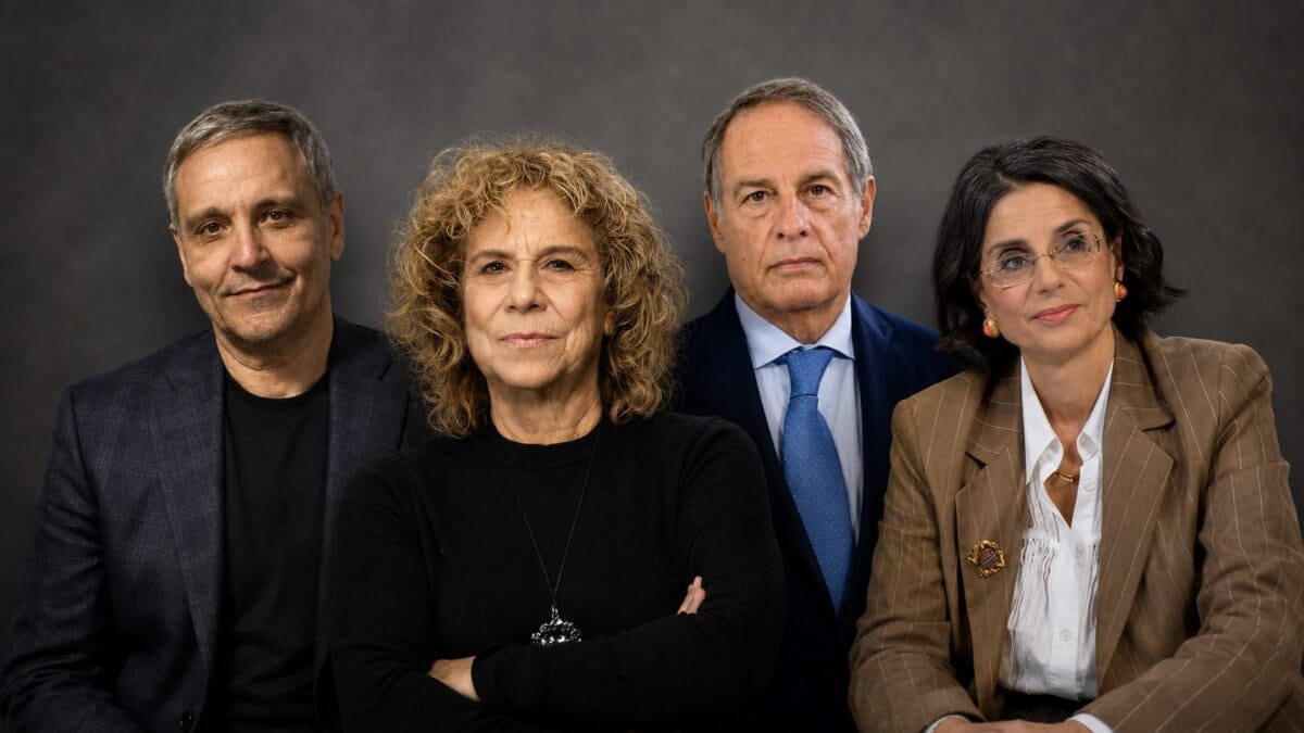 Da sinistra, De Giovanni, Marrone, Picardi, De Minico