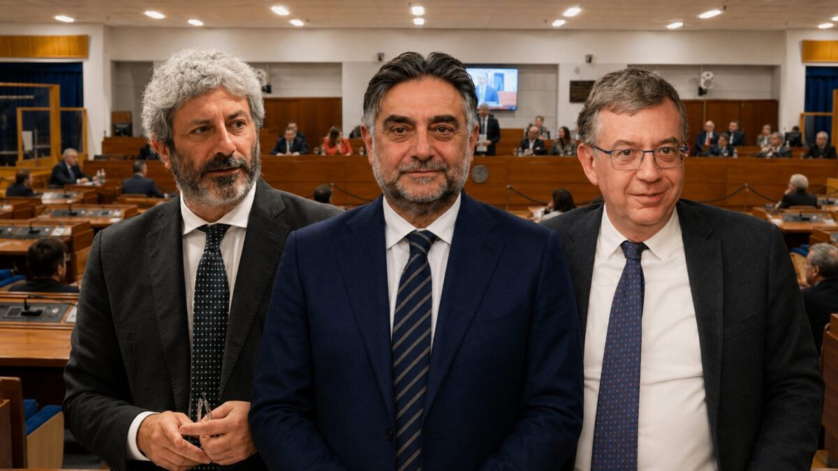 Roberto Fico, Corrado Matera, Massimiliano Manfredi