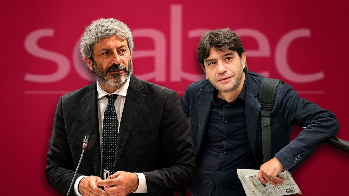 Il governatore Roberto Fico e Leo Annunziata, amministratore unico di Scabec