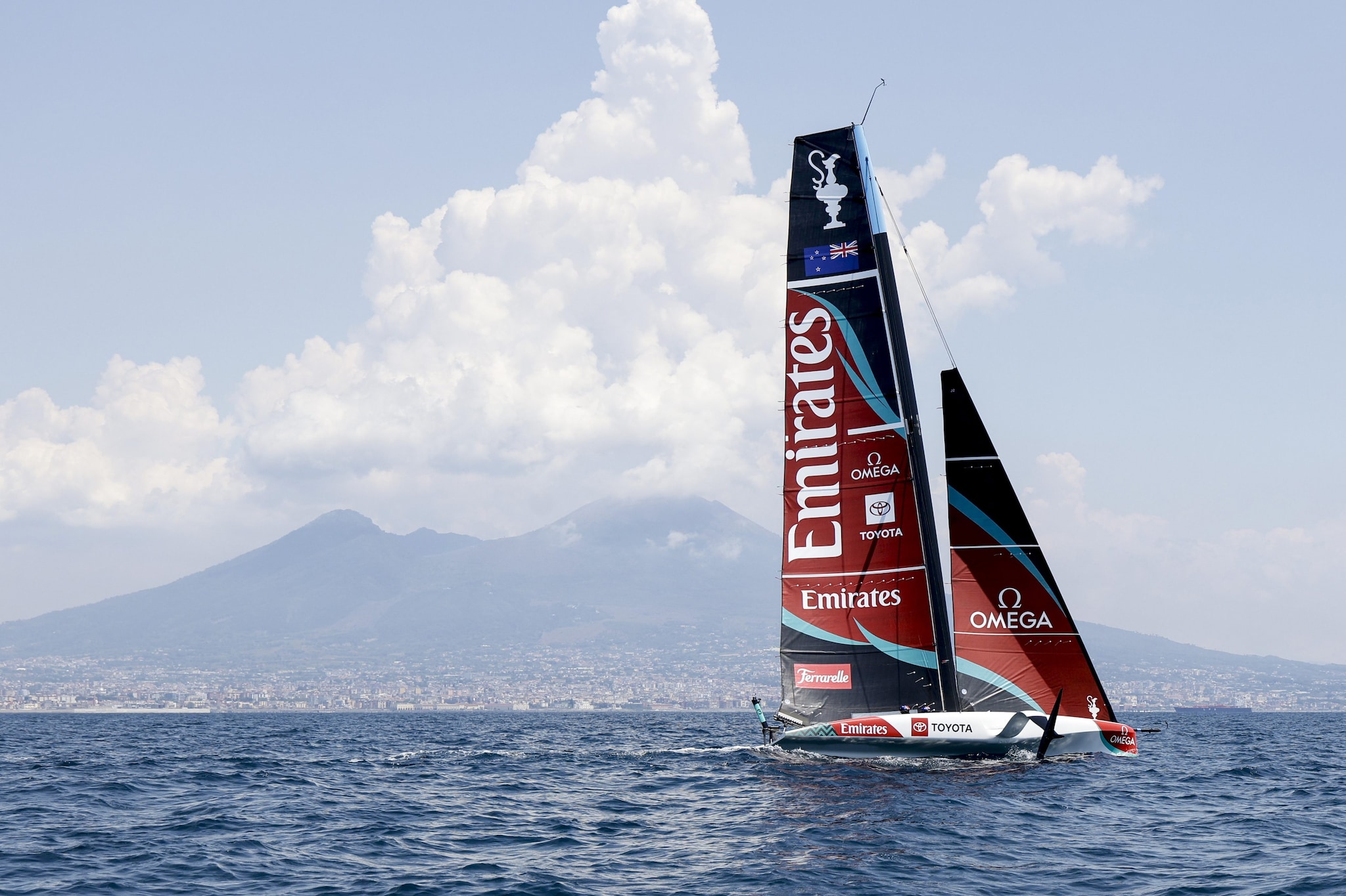 Le pre-regate dell'America's Cup a Napoli hanno un piano di emergenza in caso di terremoto ai Campi Flegrei