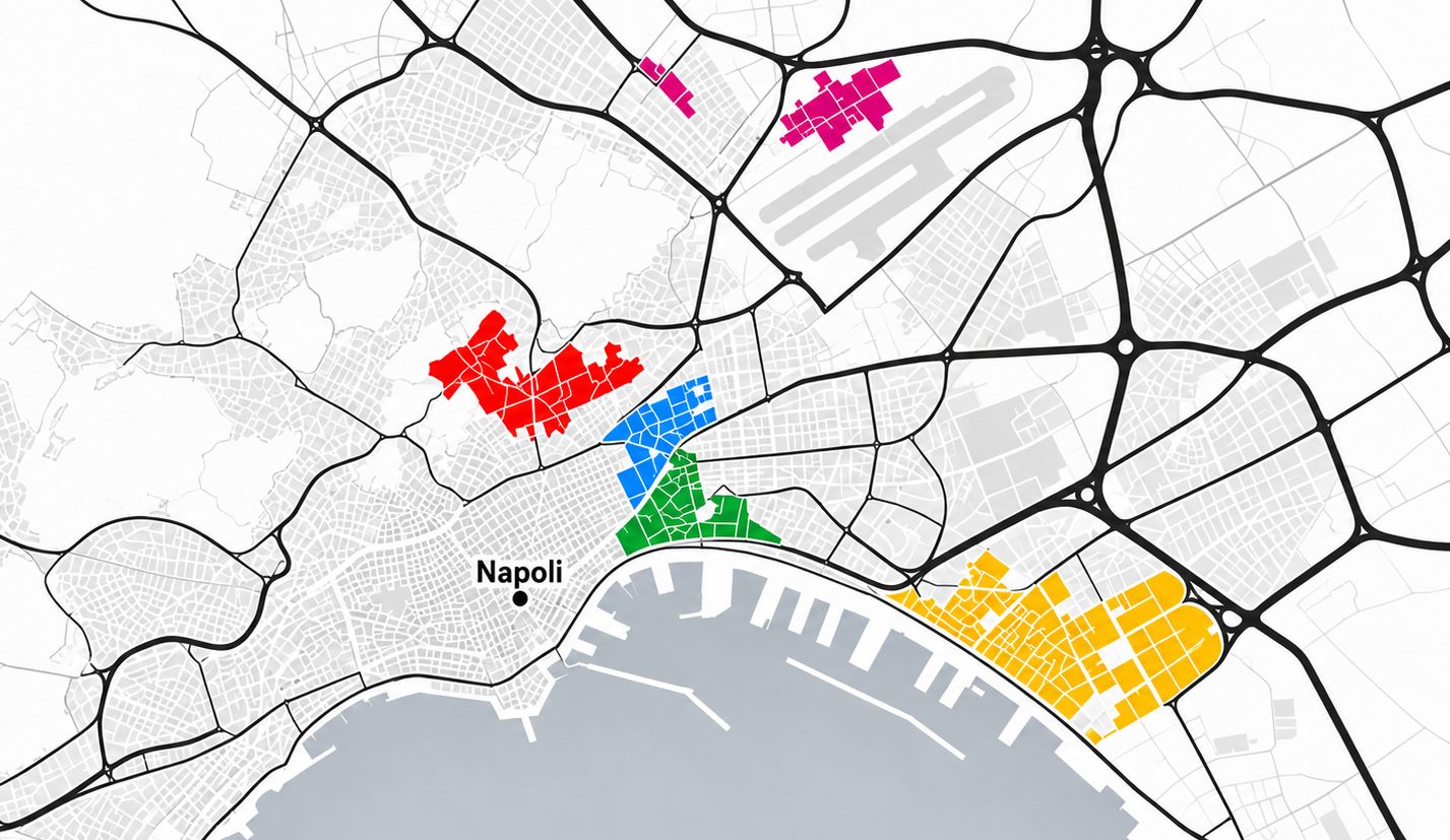 Napoli, quali sono le strade e i quartieri in cui il disagio sociale è più alto