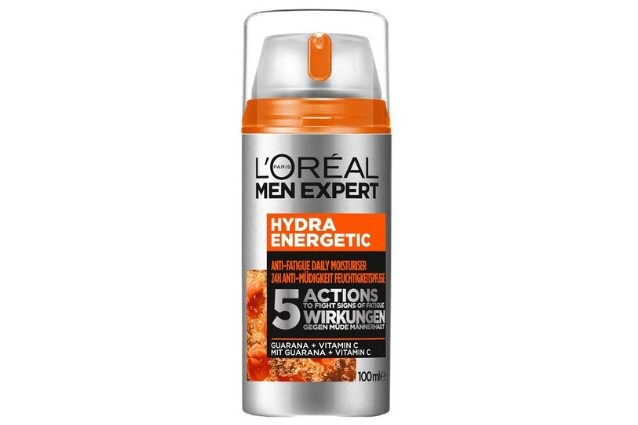 Crema viso Hydra Energetic di L’Oréal Paris Men Expert