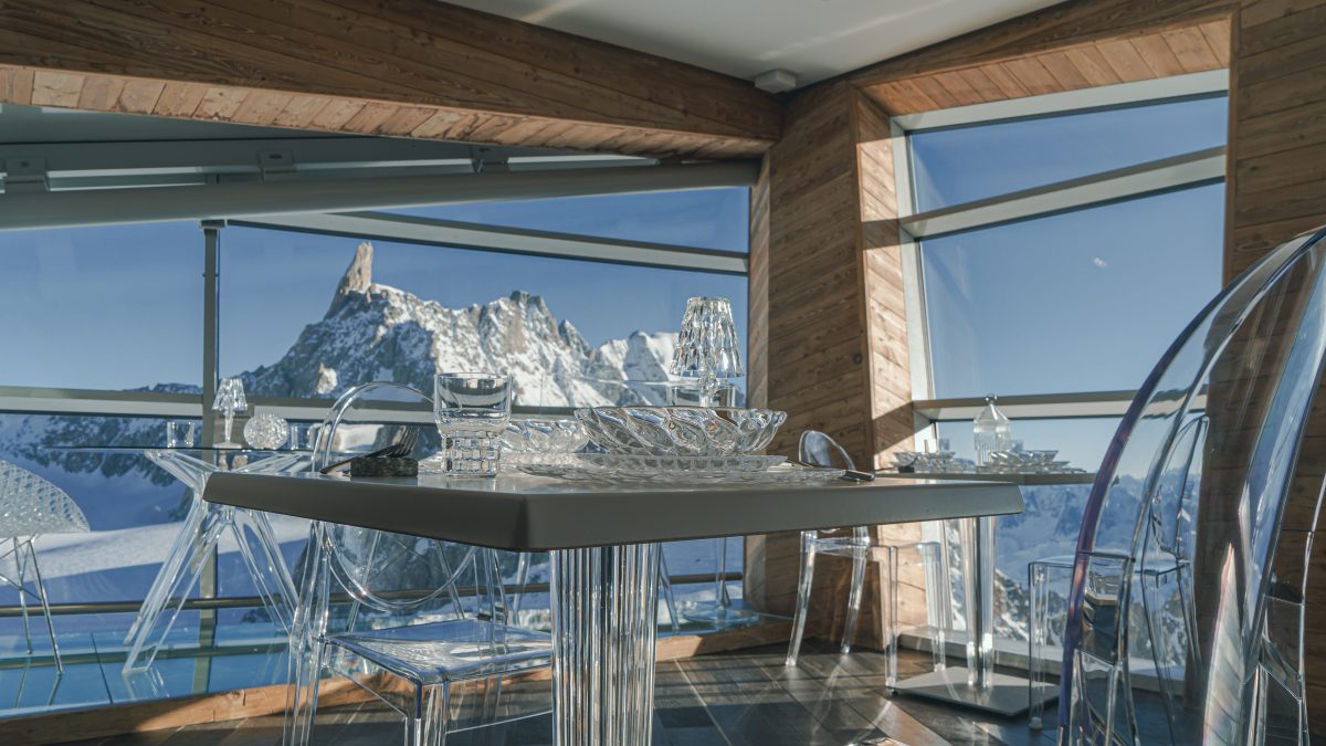 Il bar più alto d’Italia si trova a Skyway Monte Bianco ©Aiace Bazzana