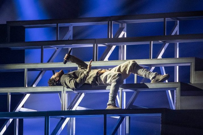 in foto: Nadir Rustamli all’Eurovision Song Contest 2022