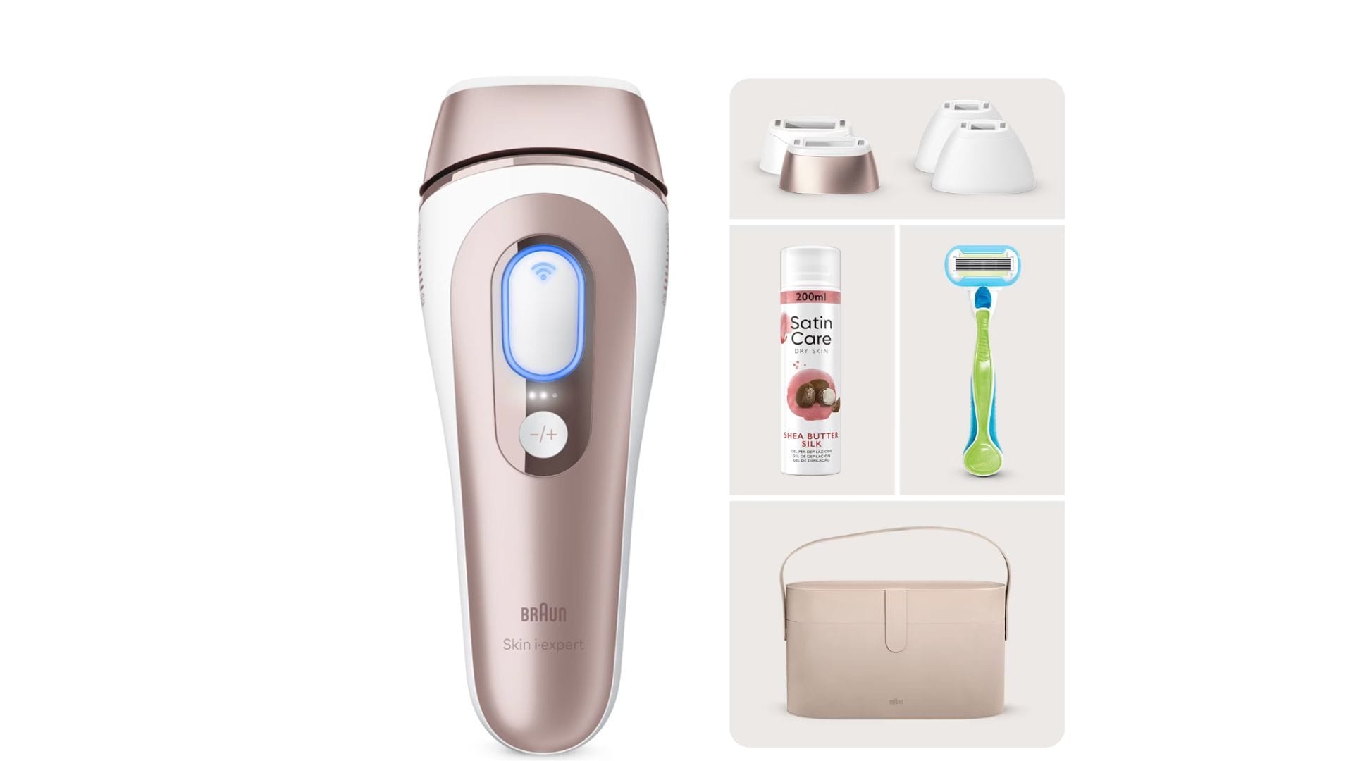Braun Kit- Luce pulsata Skin i-expert 7