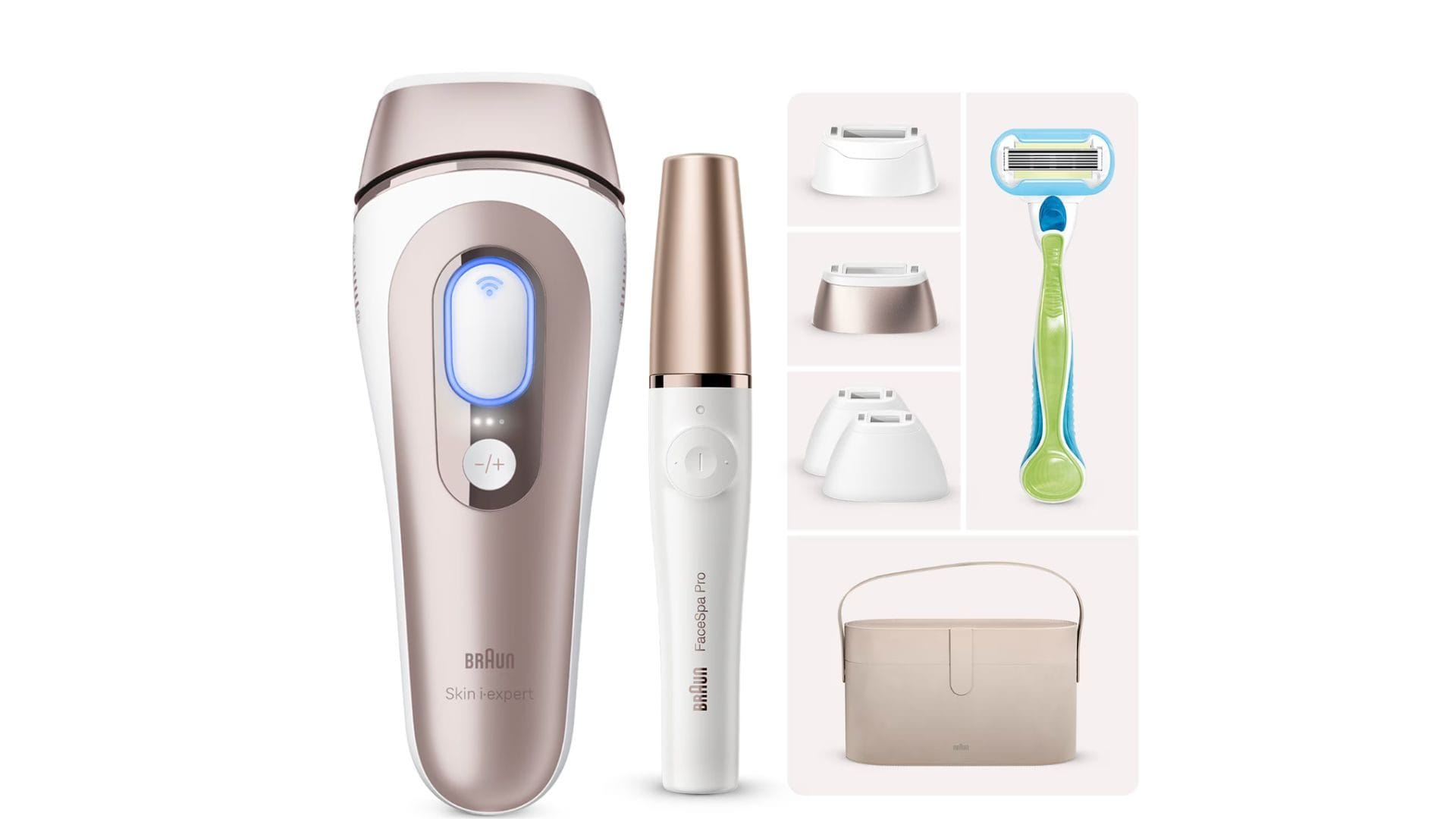 Braun Kit: Luce pulsata Skin i·expert 7