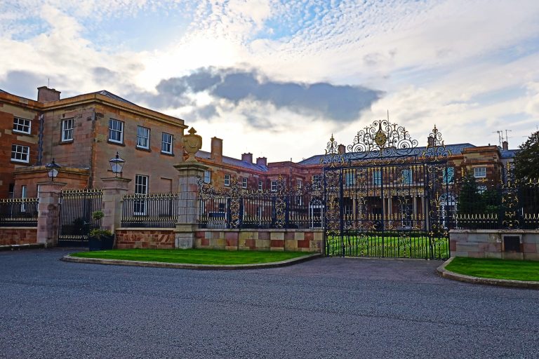 Com #39 è fatto il castello di Hillsborough sede del quot pen gate quot di re