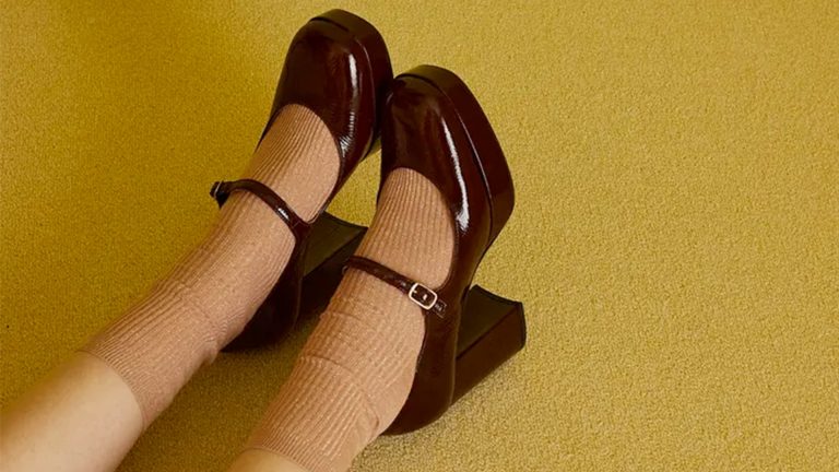 Scarpe Da Principessa Con Tacco Per Bambina - Mary Jane Eleganti Per Feste E Matrimoni - Foto 9