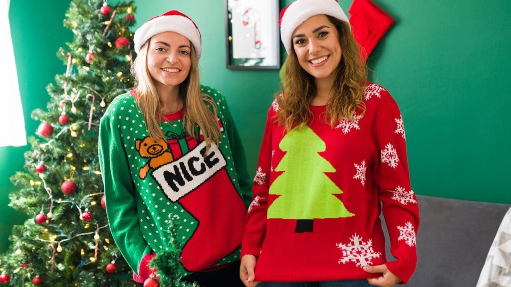 Medaglia Premio Per Il Maglione Di Natale Più Brutto, Formato 5,5x5,7 Cm, In Lega Colorata, Divertente Accessorio Per Feste E Concorsi A Tema Natalizio