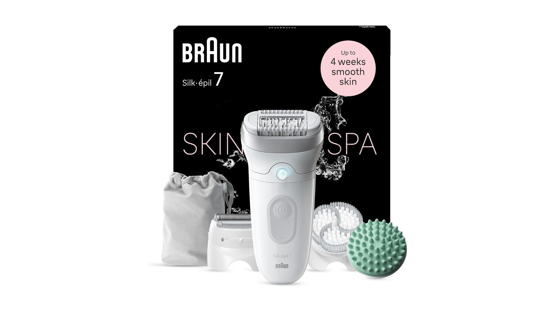Braun Silk-épil 7 SkinSpa SE7081 Epilatore Elettrico