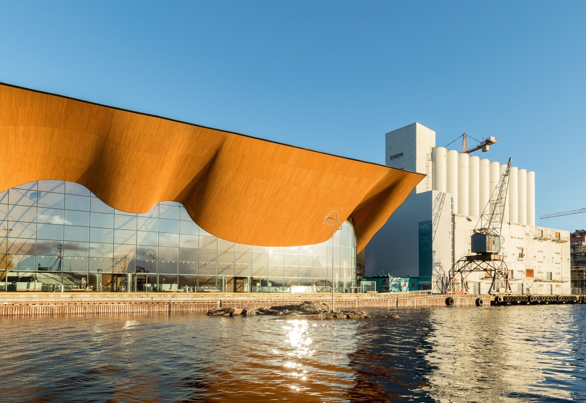 Teatro Kilden e Kunstsilo a Kristiansand, Norvegia