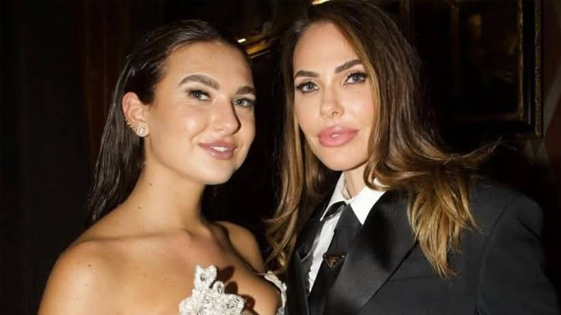 Perché Ilary Blasi era vestita di nero al party per i 10 anni della figlia Chanel