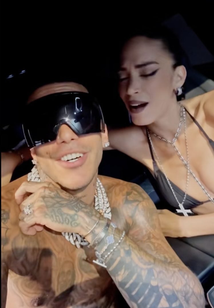 Elodie e Sfera Ebbasta in Yakuza