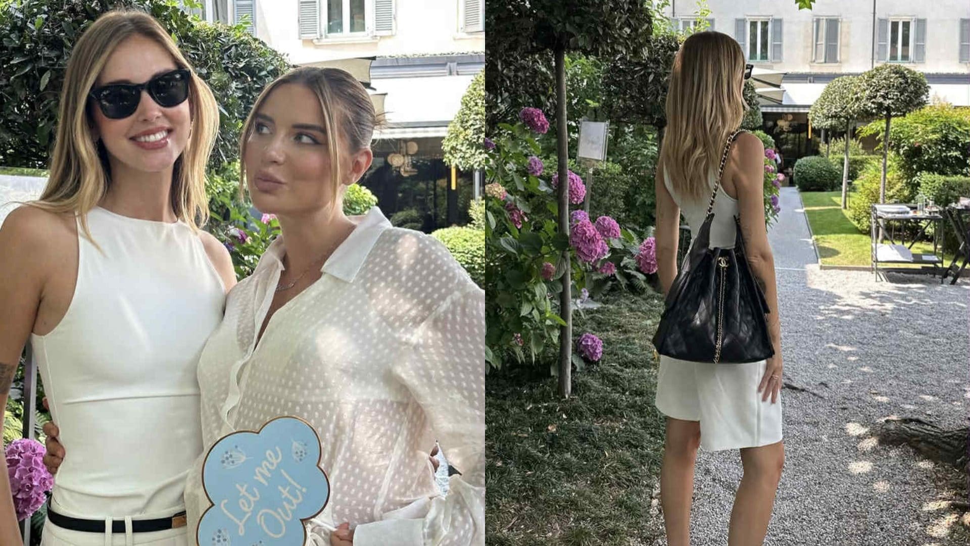 Cosa ha indossato Chiara Ferragni per il baby shower della migliore amica Veronica Ferraro