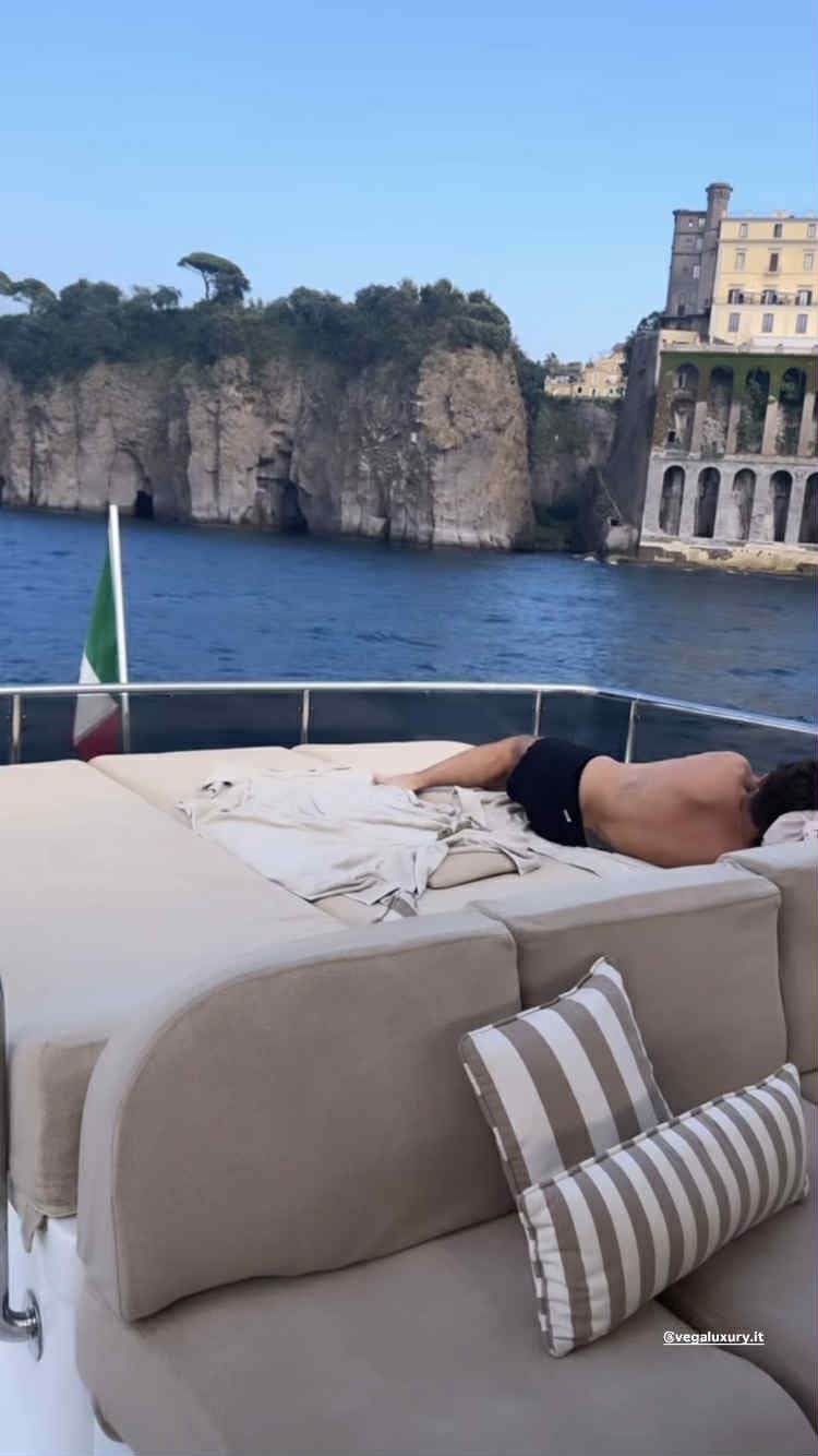 Elodie a Capri