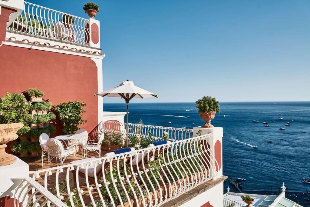 La terrazza della suite