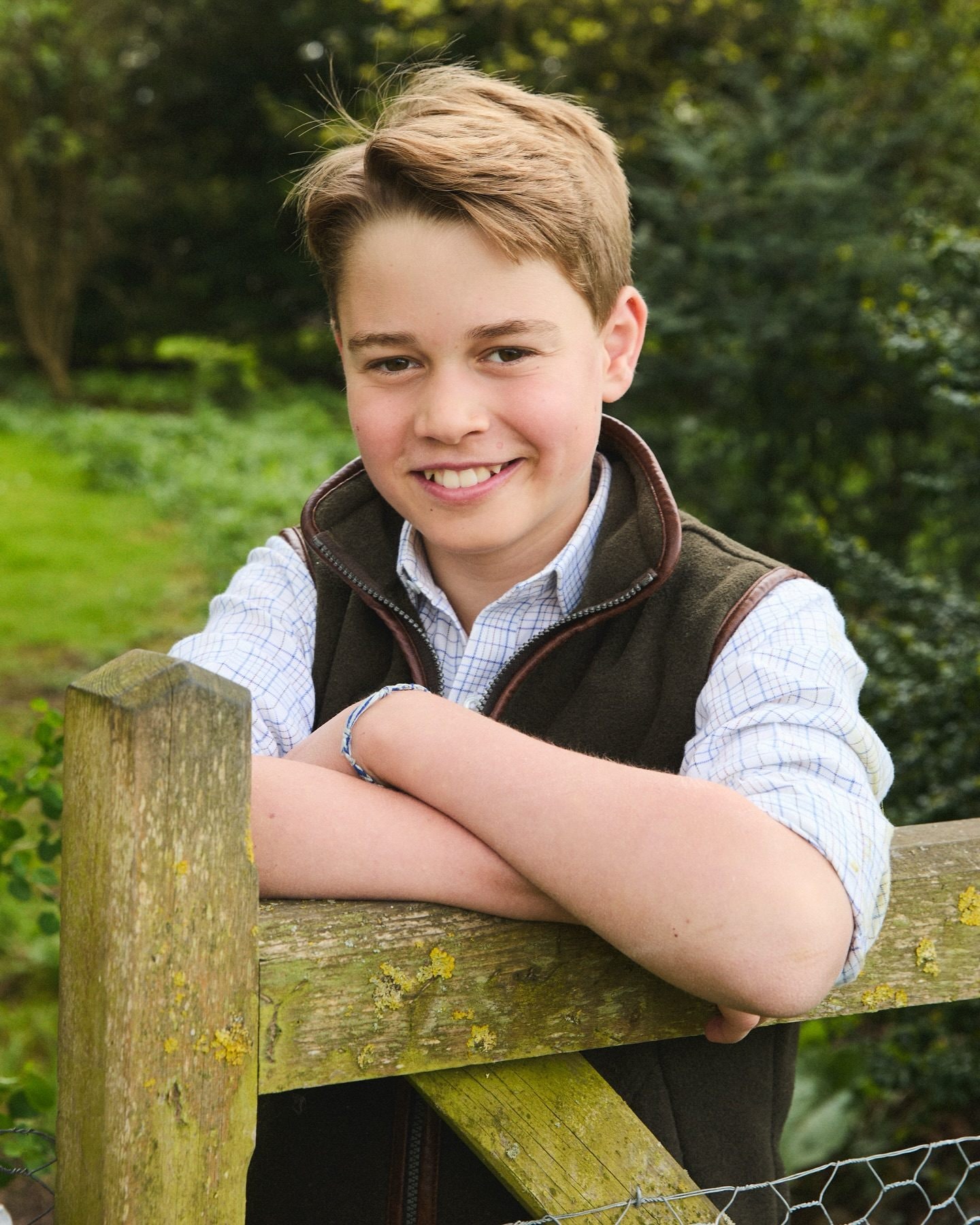 Il principe George col gilet Schoffel