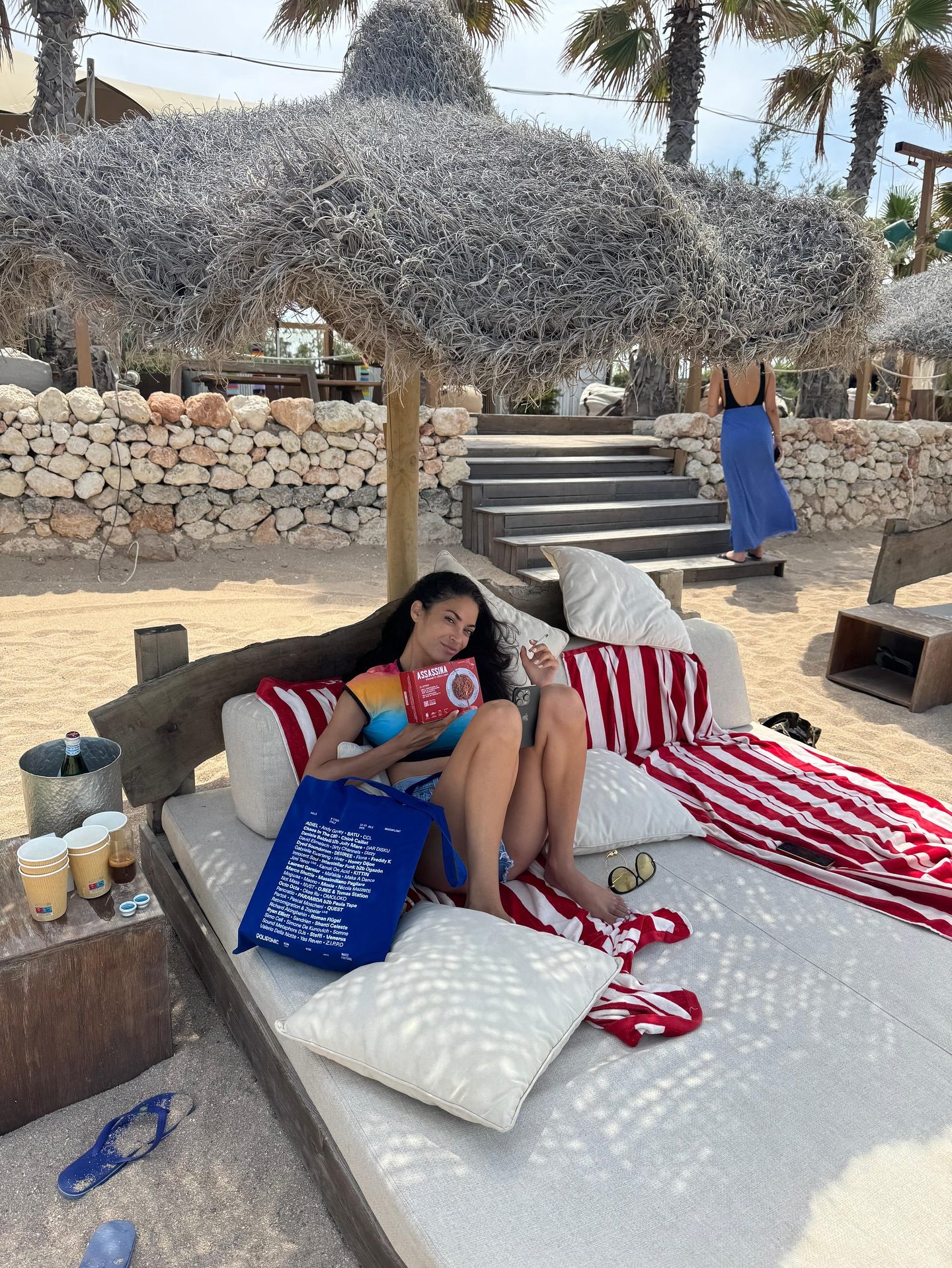 Elodie a Ibiza