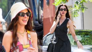 Il Diavolo Veste Prada 2, cosa ci dicono i primi look: addio maglione ceruleo, ora Andy è la virago della moda