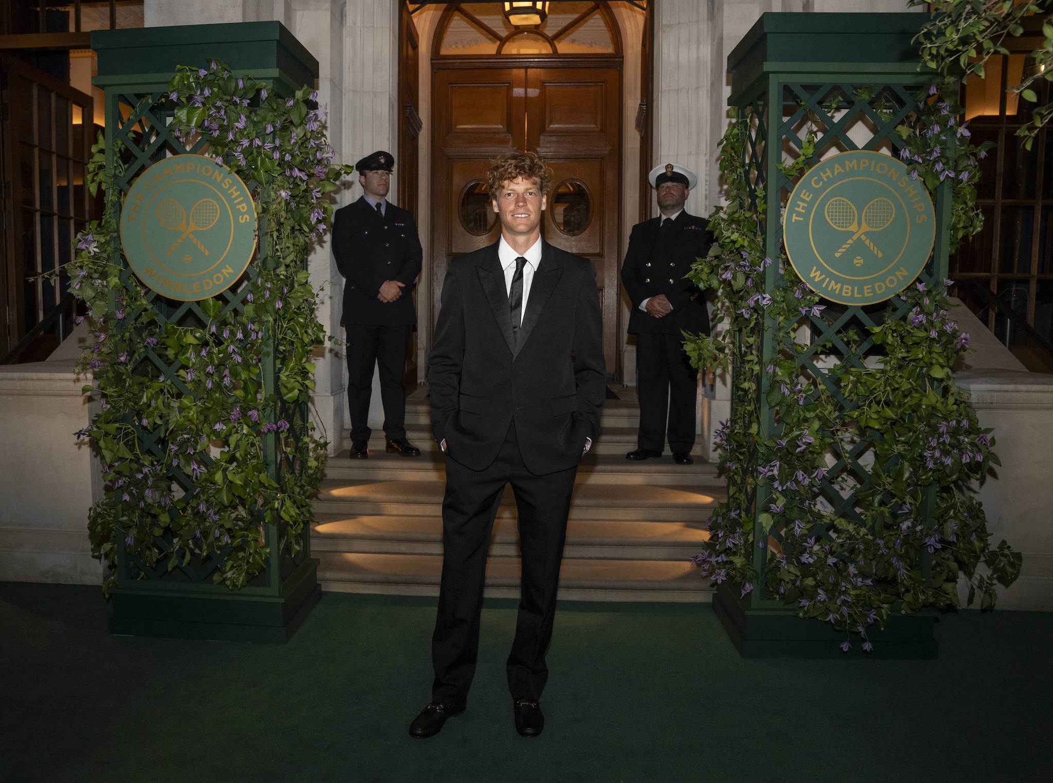 Jannik Sinner in Gucci