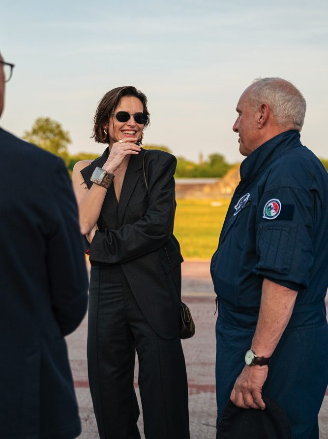 Kasia Smutniak in Petar Petrov