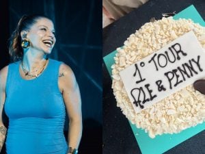 Alessandra Amoroso col pancione in tour: il dolce regalo ricevuto nel backstage è un omaggio a Penny