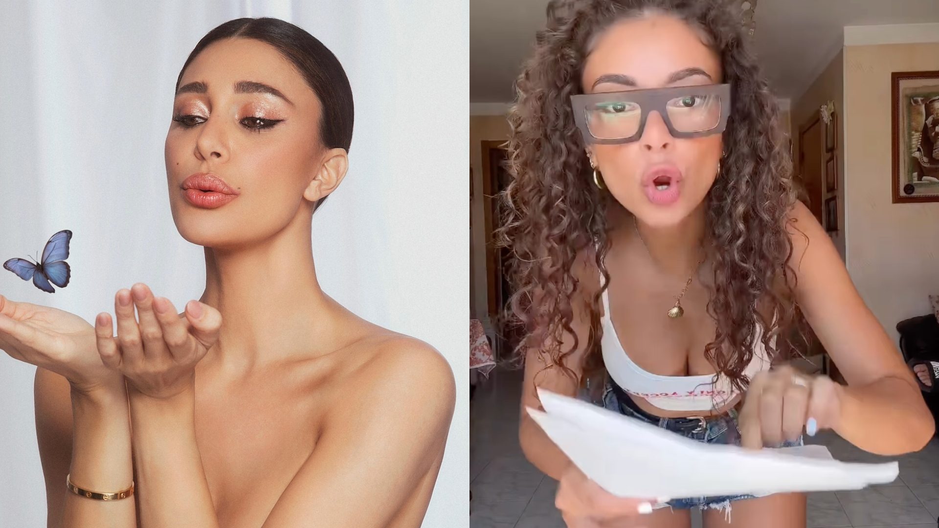Belén Rodriguez sta al gioco e condivide la parodia sulla sua maschera intima