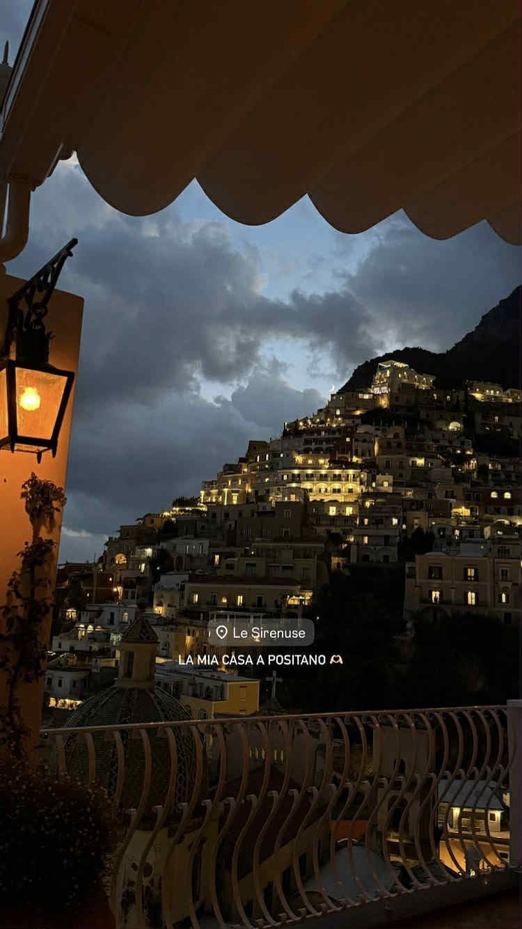 La vista dalla camera di Giulia De Lellis