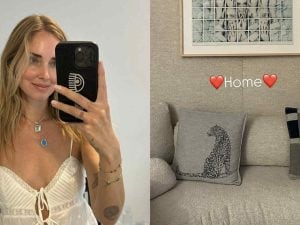 Quanto costano i cuscini griffati a casa di Chiara Ferragni
