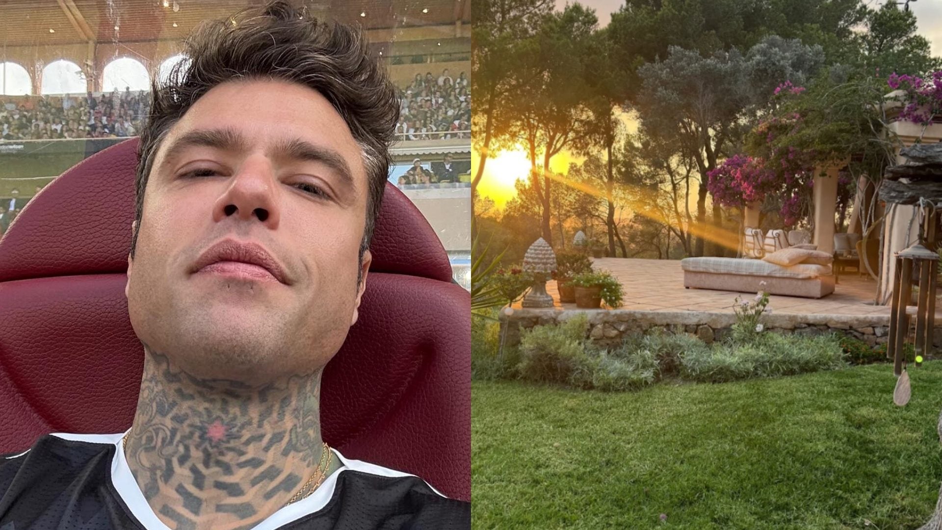 Fedez in vacanza in Sardegna: com'è fatta la villa in cui soggiorna