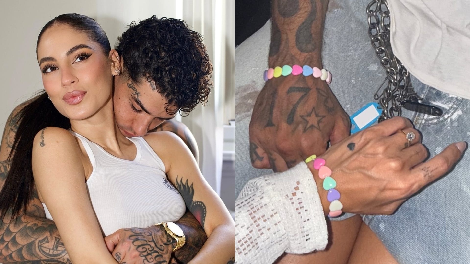 QOWIJEX Coppia di braccialetti, bracciali con simbolo dell'infinito, regalo per lui e per lei, coppie, realizzati a mano, per entrambi gli uomini, donne, sorelle