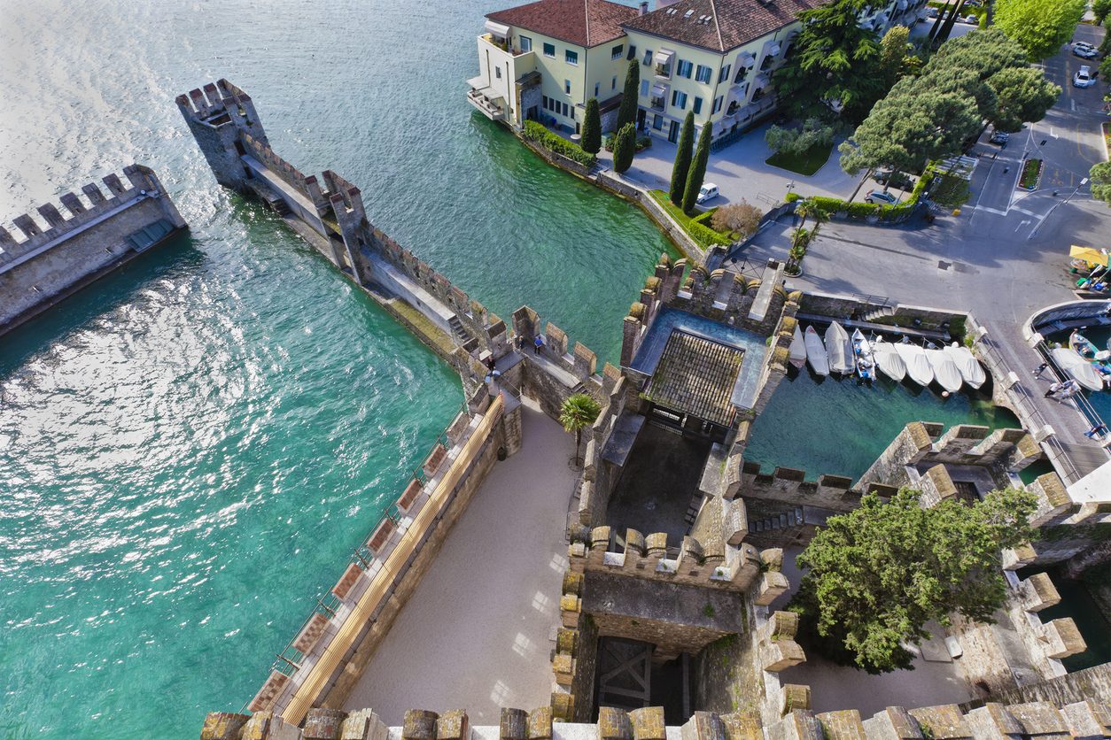 Vista di Rocca Scaligera, Sirmione