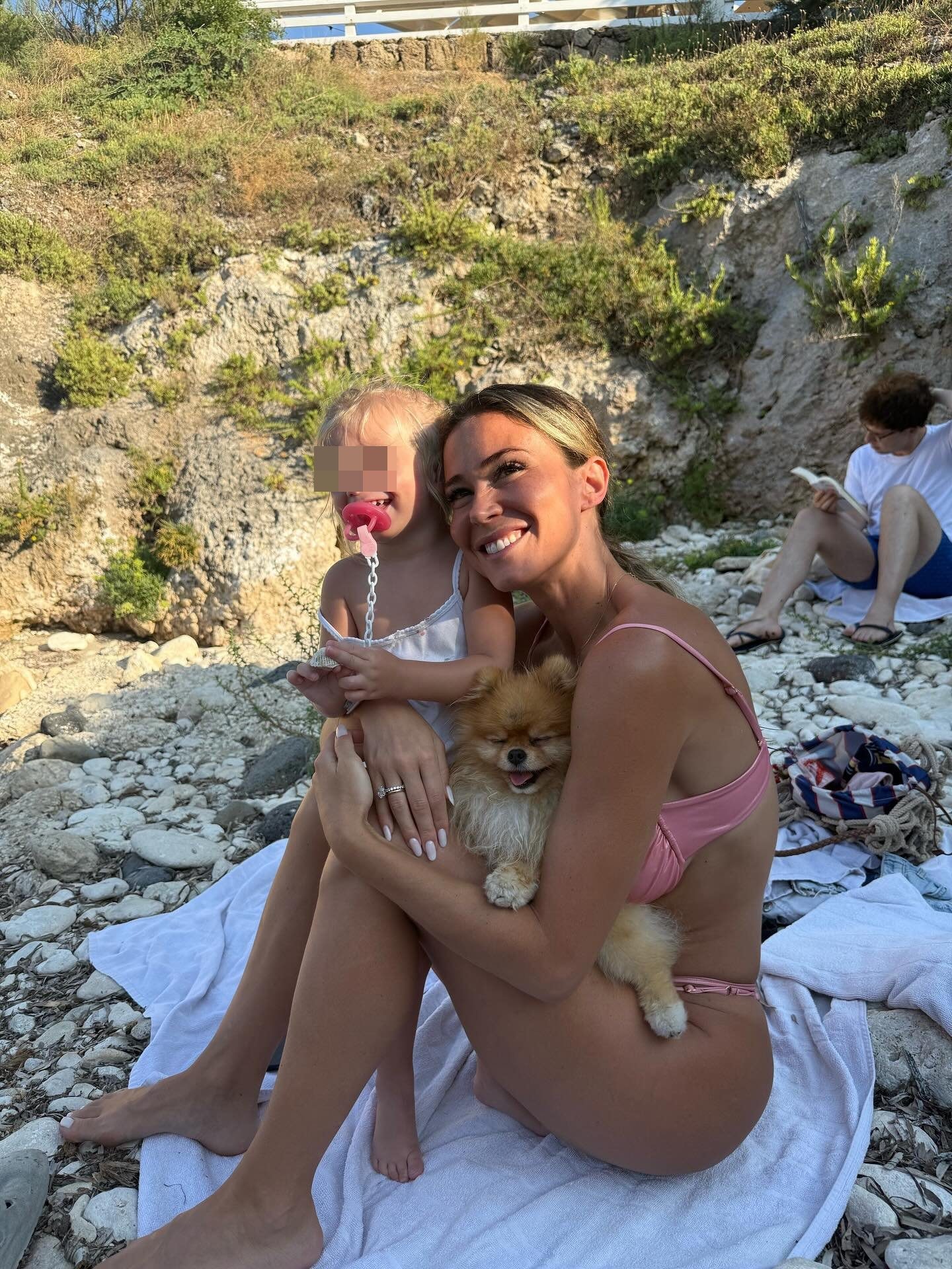 Diletta Leotta e Aria in vacanza