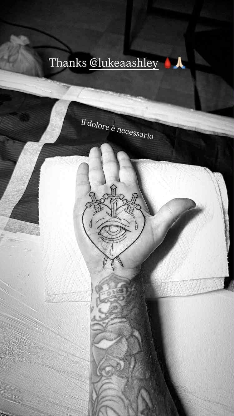 Il nuovo tatuaggio di Fedez