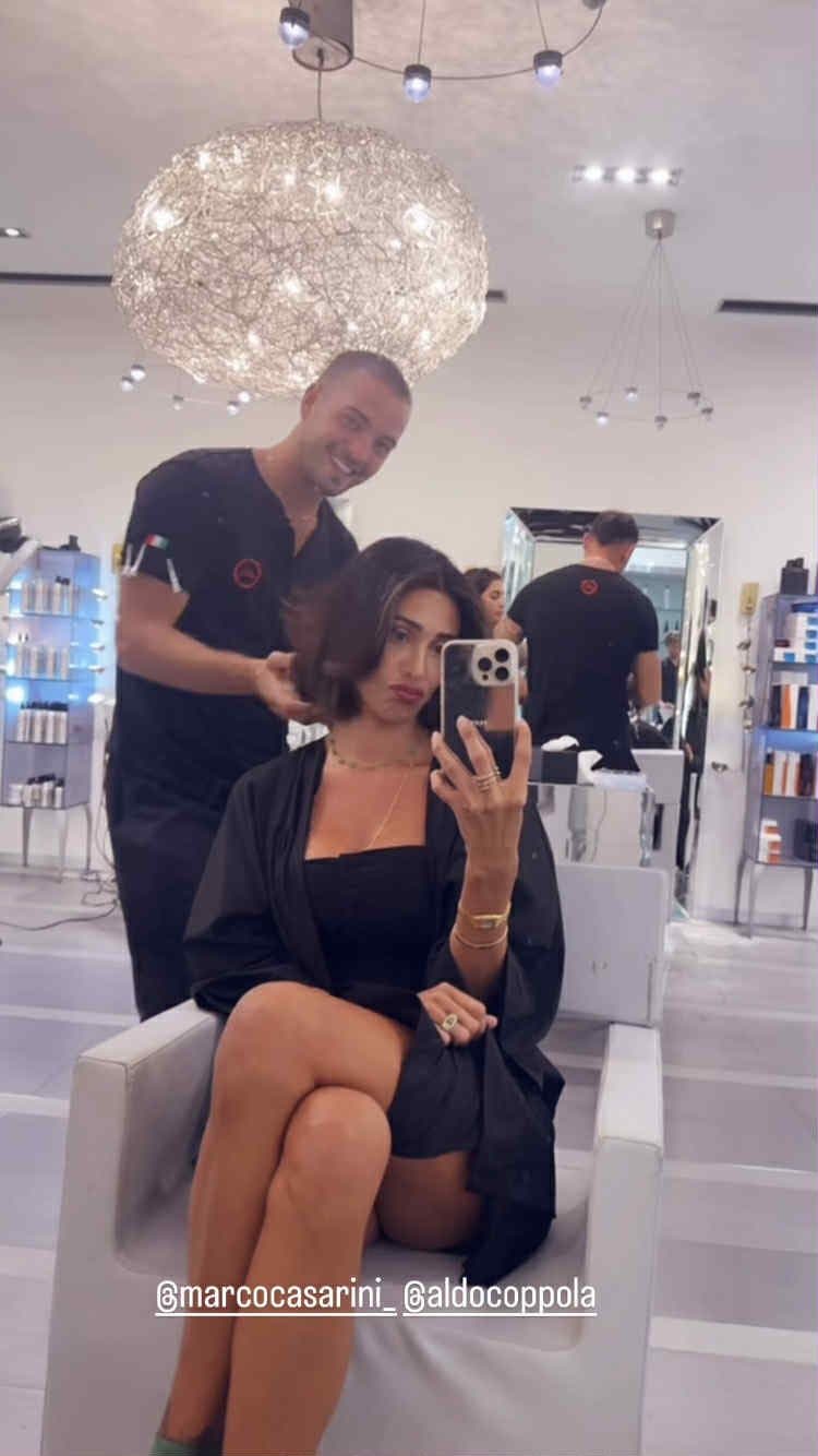 Belén dal parrucchiere