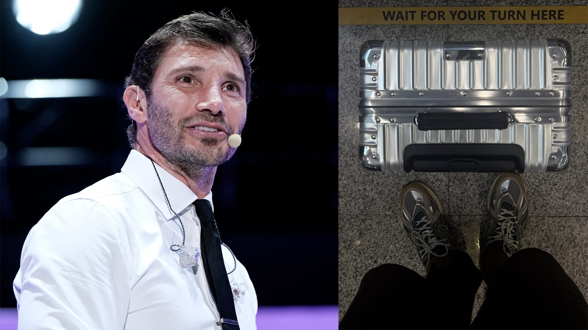 Quanto costa la valigia regalata a Stefano De Martino, il dettaglio di lusso del look da viaggio