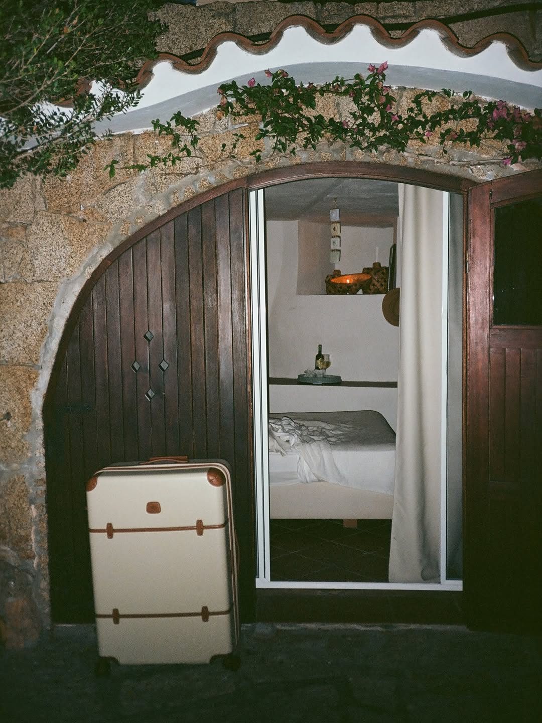 L’ingresso di una camera da letto