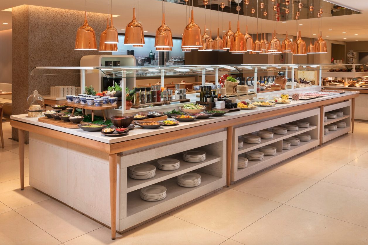 La colazione all’NH Collection Madrid Eurobuilding
