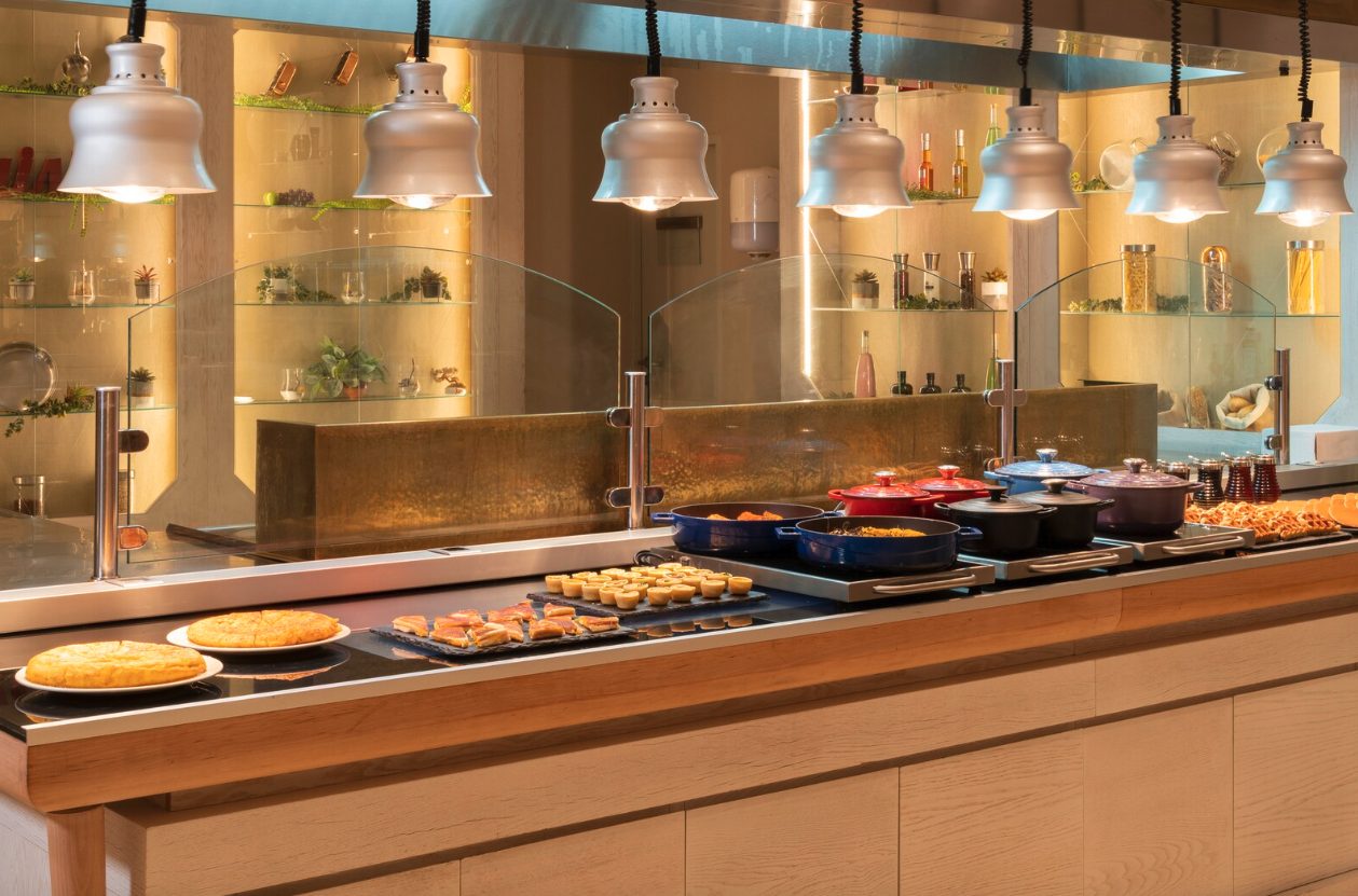 La colazione all’NH Collection Madrid Eurobuilding