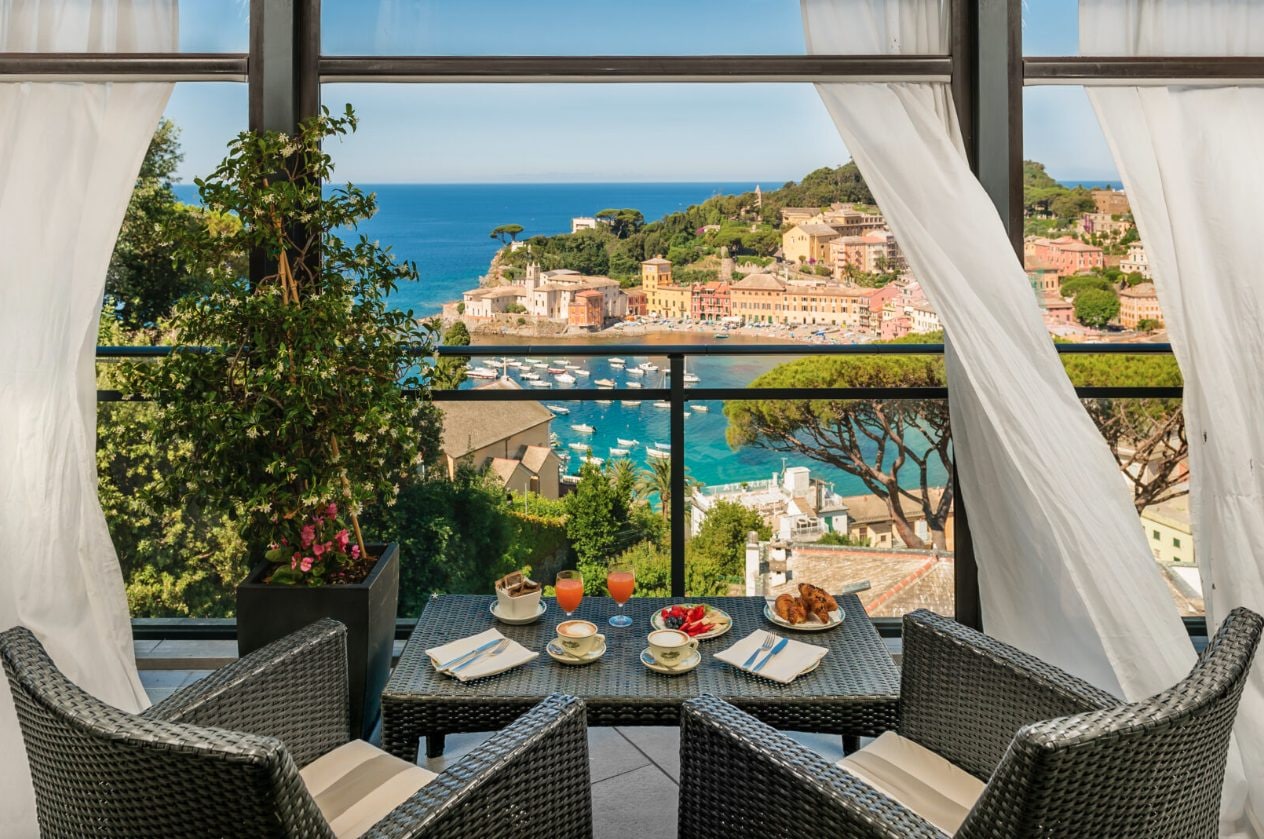La colazione dell’hotel Vis à Vis di Sestri Levante
