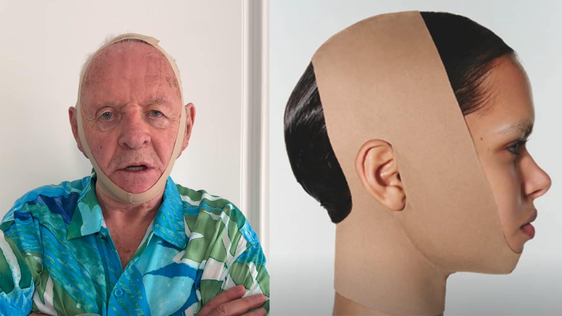 Anthony Hopkins torna Hannibal Lecter e prende in giro la maschera di Kim Kardashian