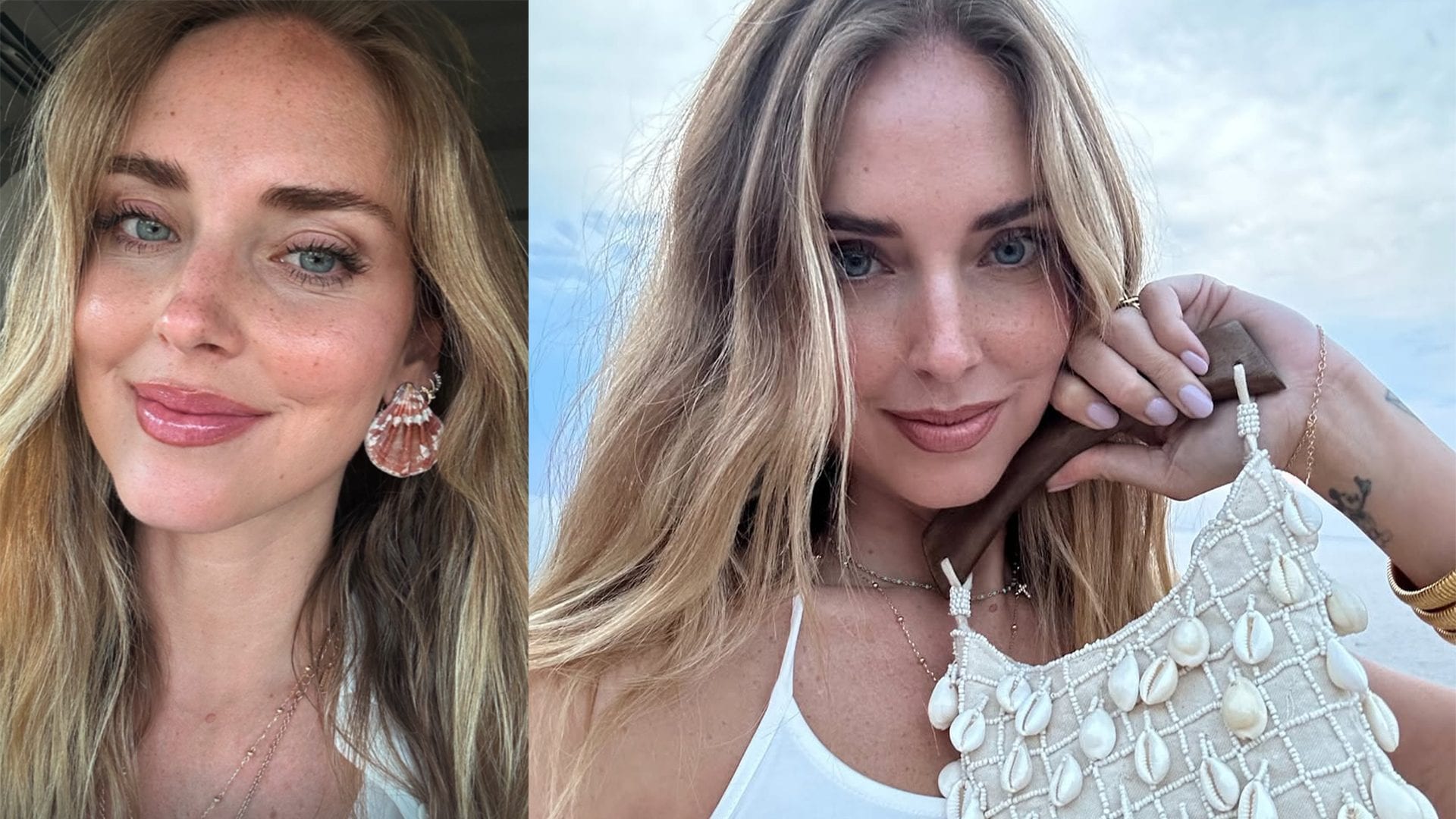 Chiara Ferragni rilancia il trend dell'estate 2025: quest'anno le conchiglie si indossano