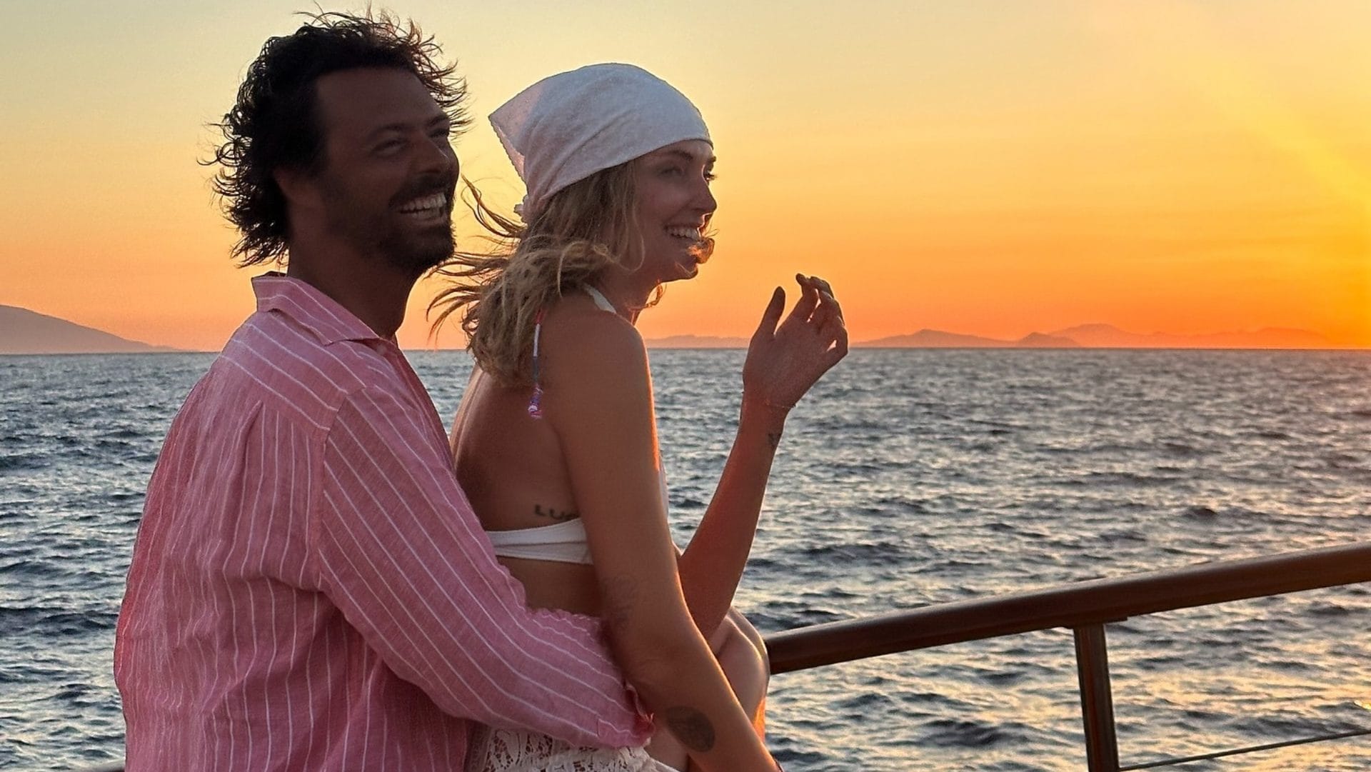 Cosa hanno indossato Chiara Ferragni e Giovanni Tronchetti Provera per il debutto di coppia sui social