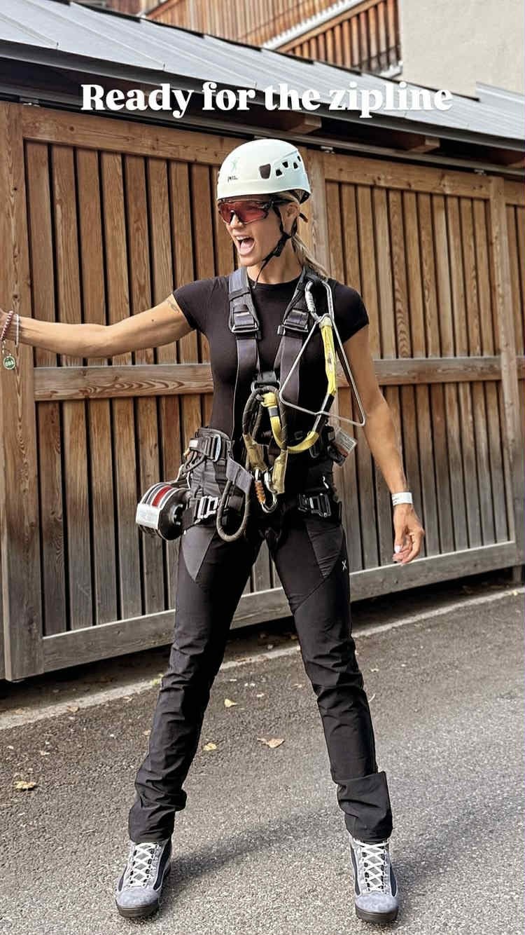 Michelle Hunziker all’Adrenaline X–treme Adventures