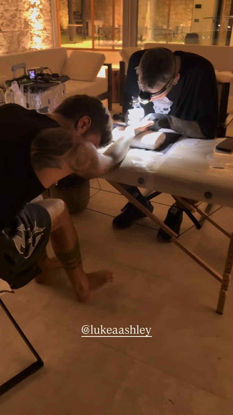 Fedez con Luke.A.Ashley