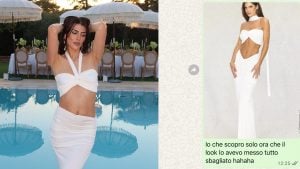 Giulia Salemi una di noi, ammette il fail: "Scopro ora che il look l'avevo messo sbagliato"
