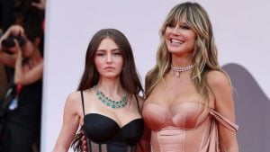 Heidi e Leni Klum vestono coordinate con i look lingerie