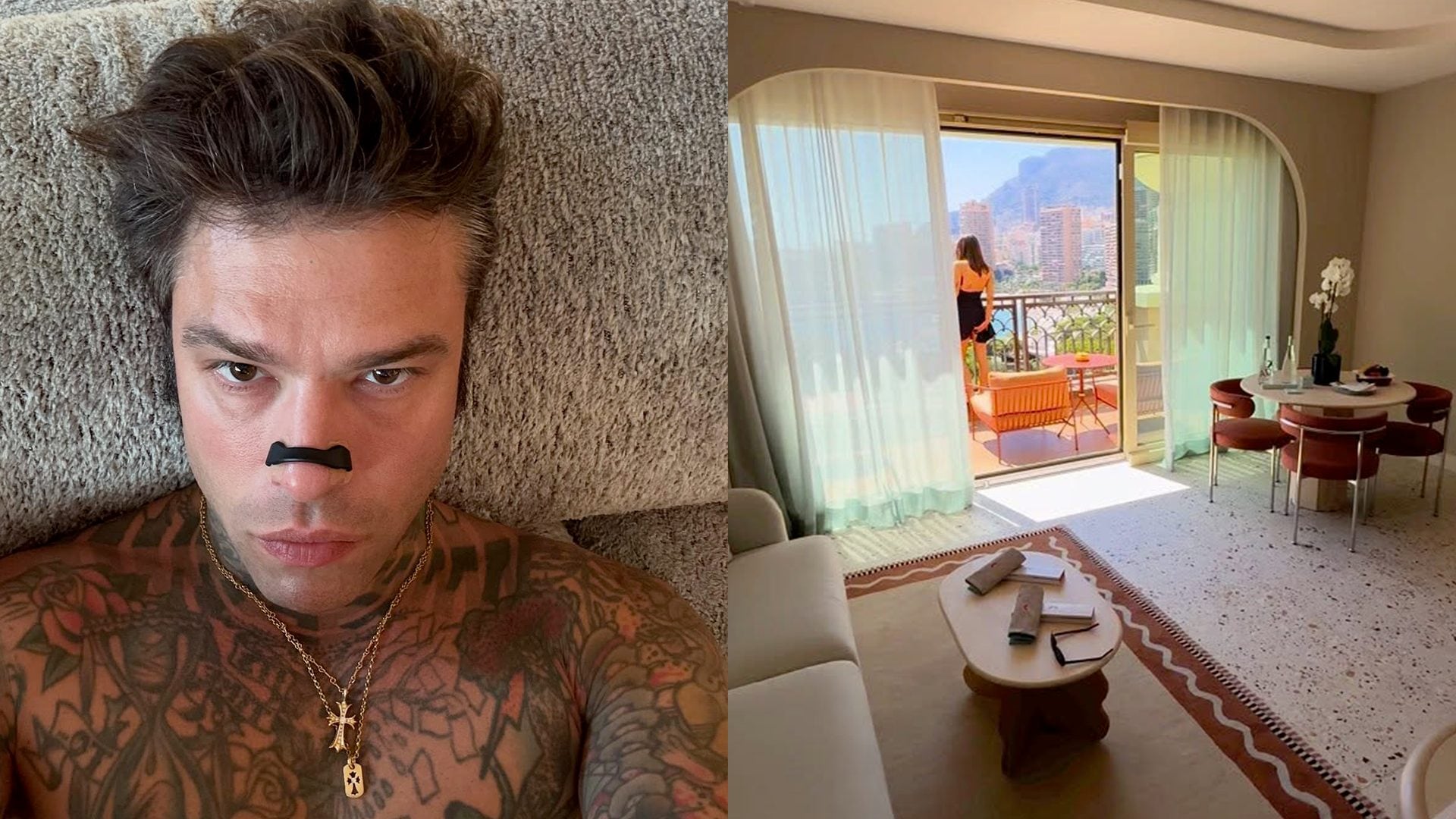 Fedez a Monte Carlo, quanto costa l'hotel di lusso con vista sul mare della costa azzurra