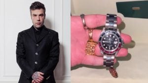 Fedez col Rolex di diamanti: la new entry nella collezione di orologi costa 85 mila euro